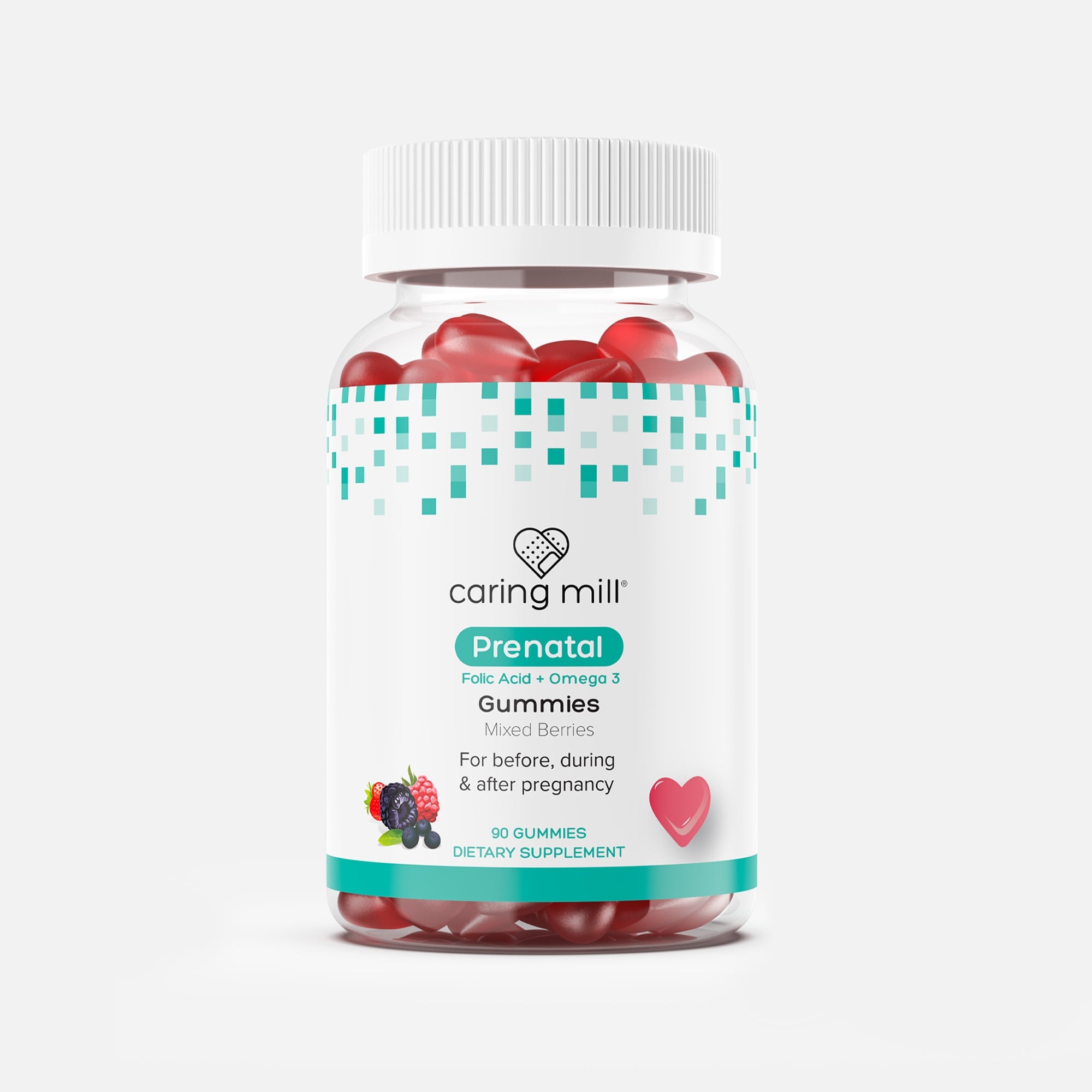 Caring Mill™ Prenatal Gummy Vitamins, 90 ct., , large