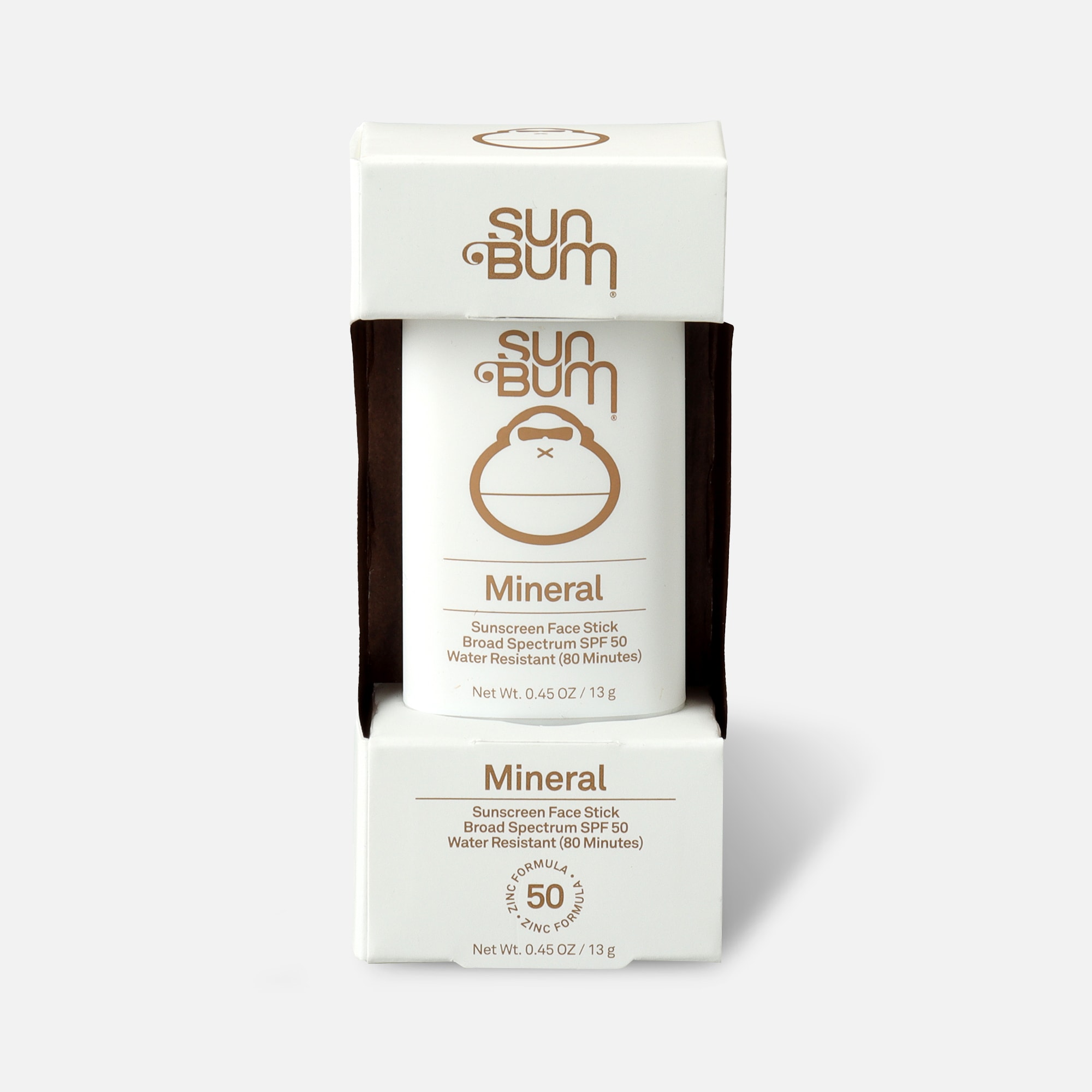 Sun Bum Mineral Sunscreen Face Stick SPF 50, .45 oz., , large