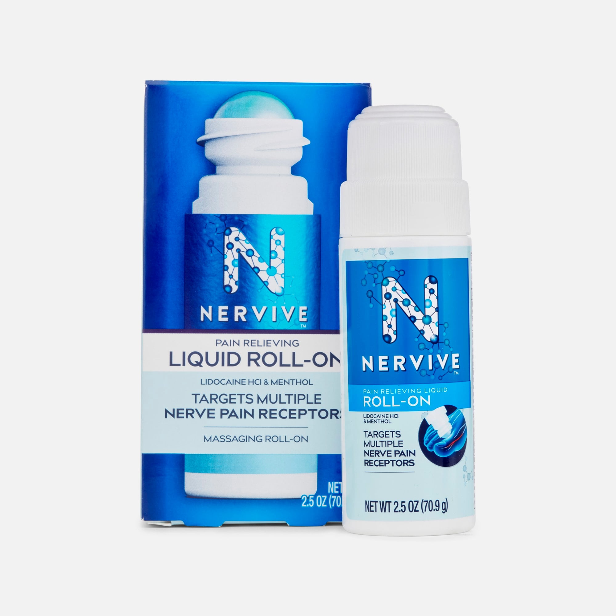 Nervive Pain Relieving Liquid  Roll-On, 2.5 oz., , large