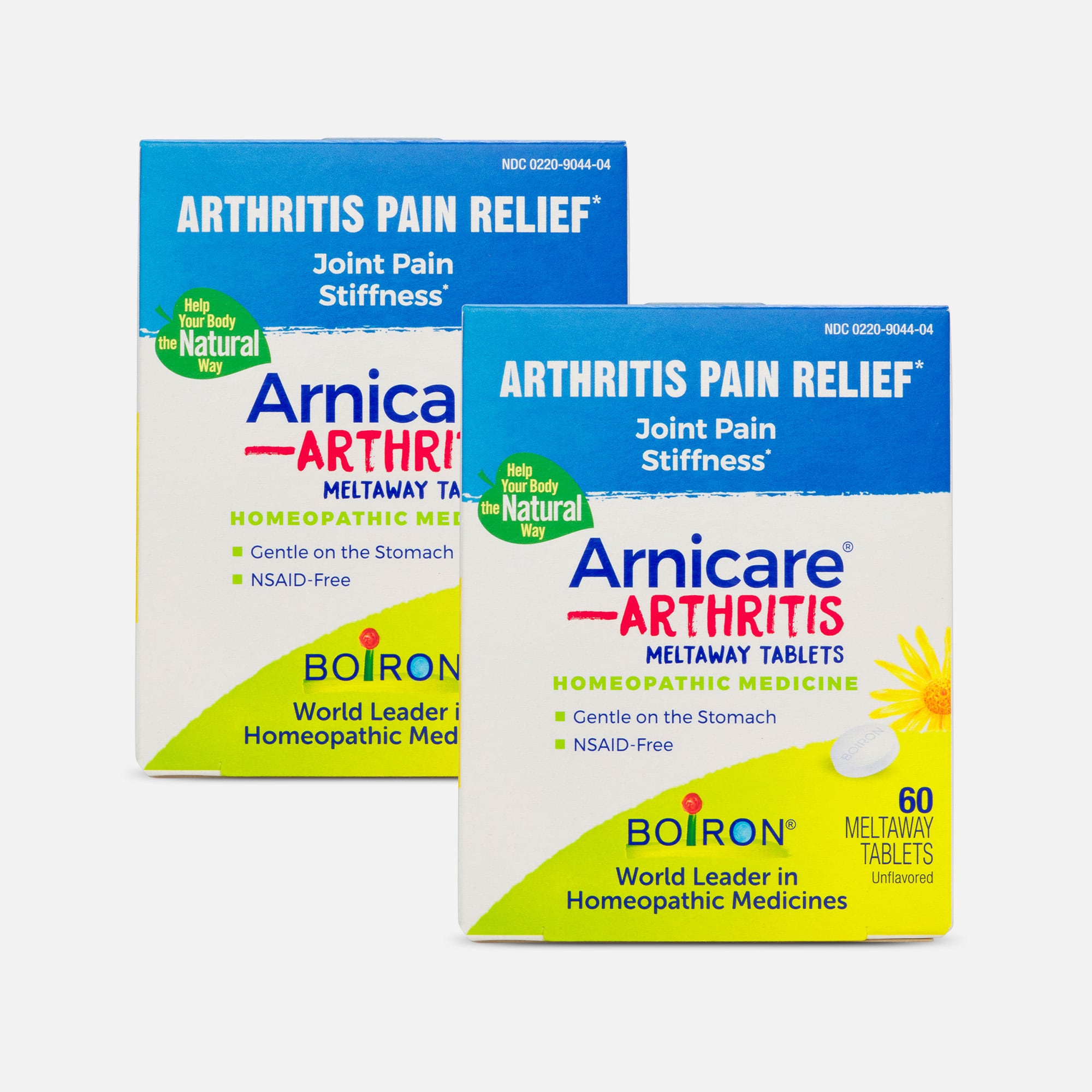 Boiron Arnicare Arthritis Pain Relief Meltaway Tablets, 60 ct. (2-Pack), , large
