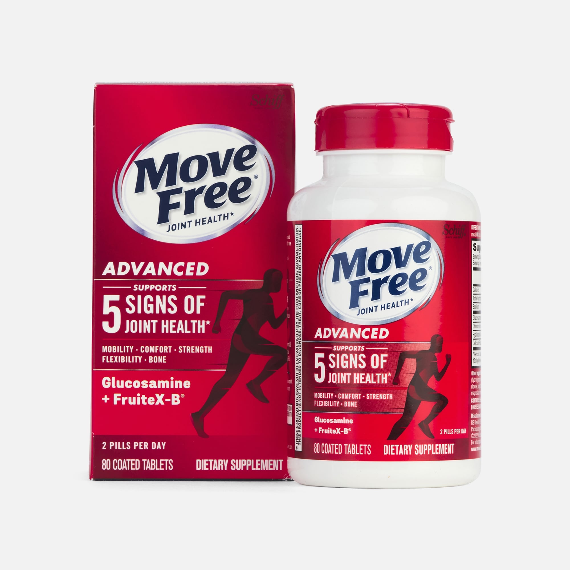 Schiff Move Free Advanced Joint Health Tablets, 80 ct., , large