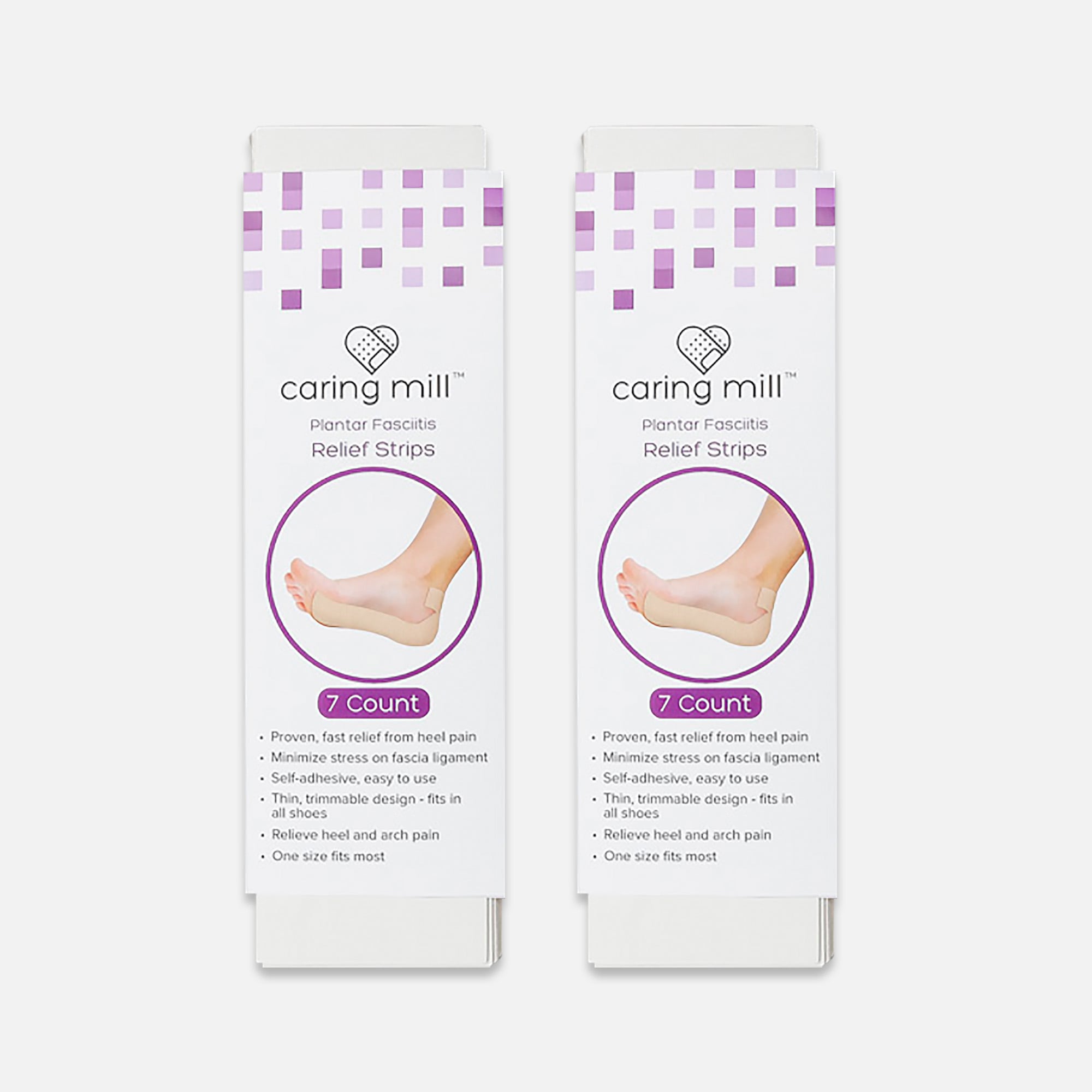 Caring Mill™ Plantar Fascitis Relief Strips, 7 ct. (2-Pack), , large