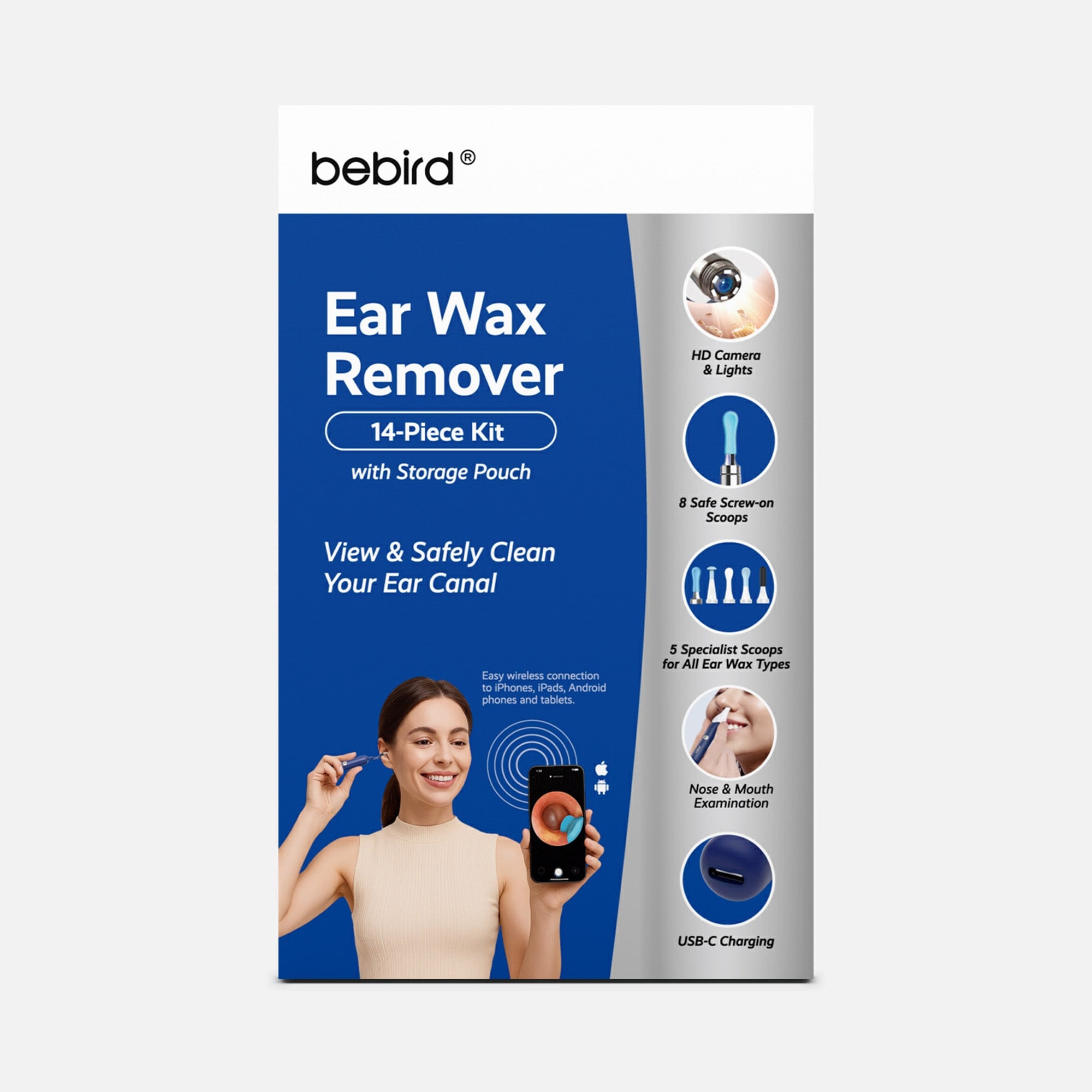 Bebird Elite 14 Ear Wax Remover, , large
