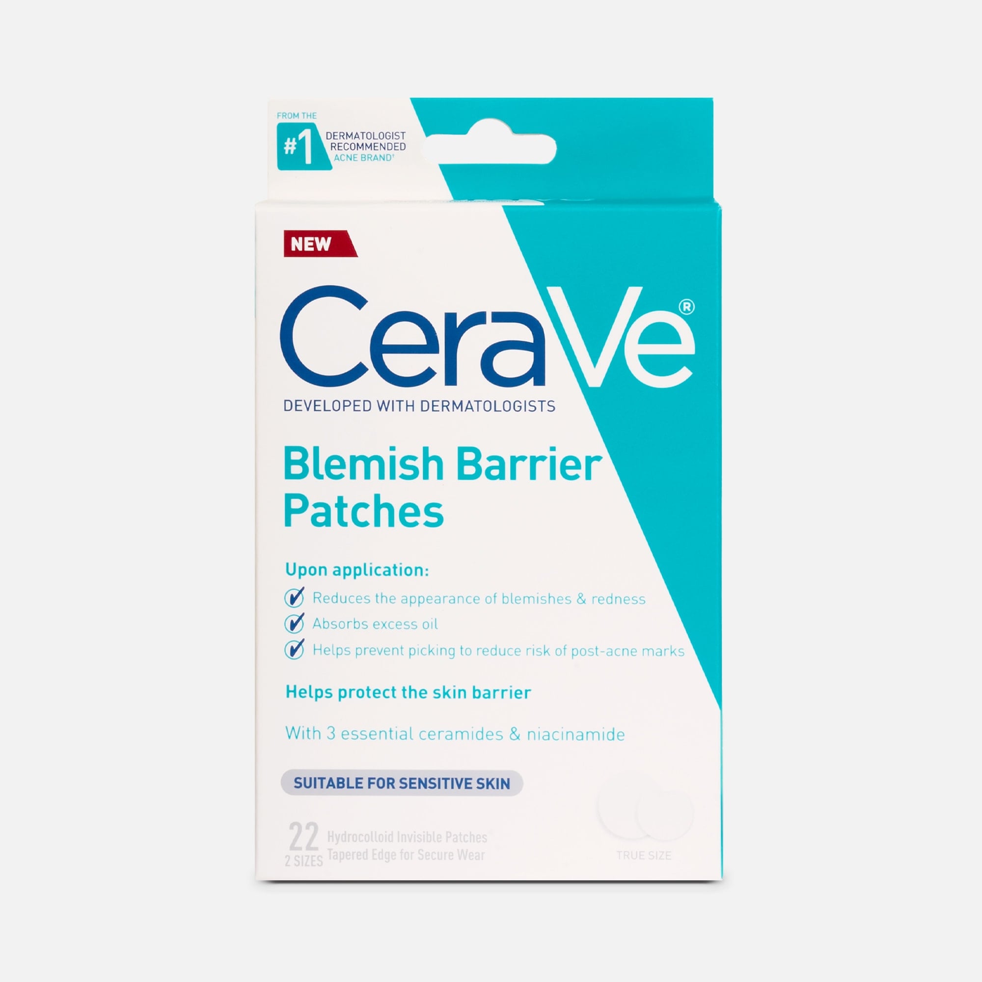 CeraVe® Blemish Barrier Patches, 22 ct., , large