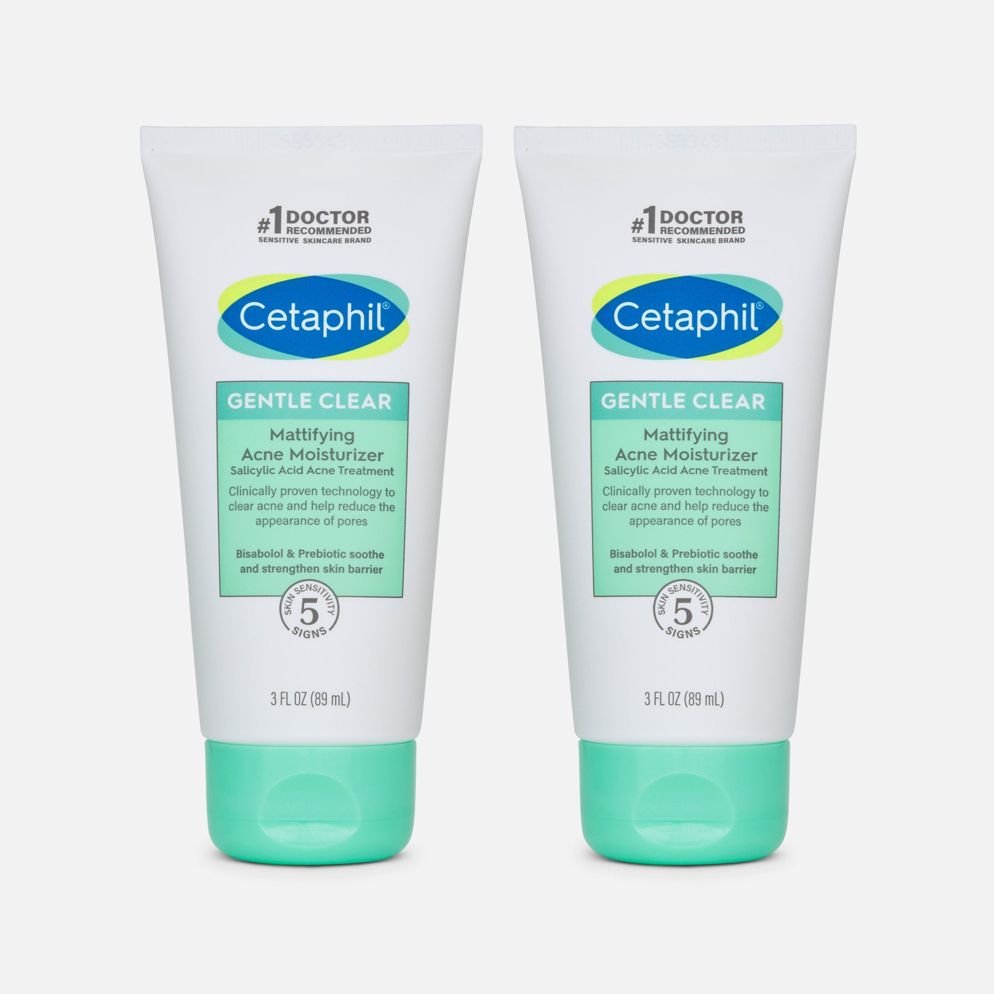 Cetaphil Gentle Clear Mattifying Acne Moisturizer, 3 oz. (2-Pack), , large