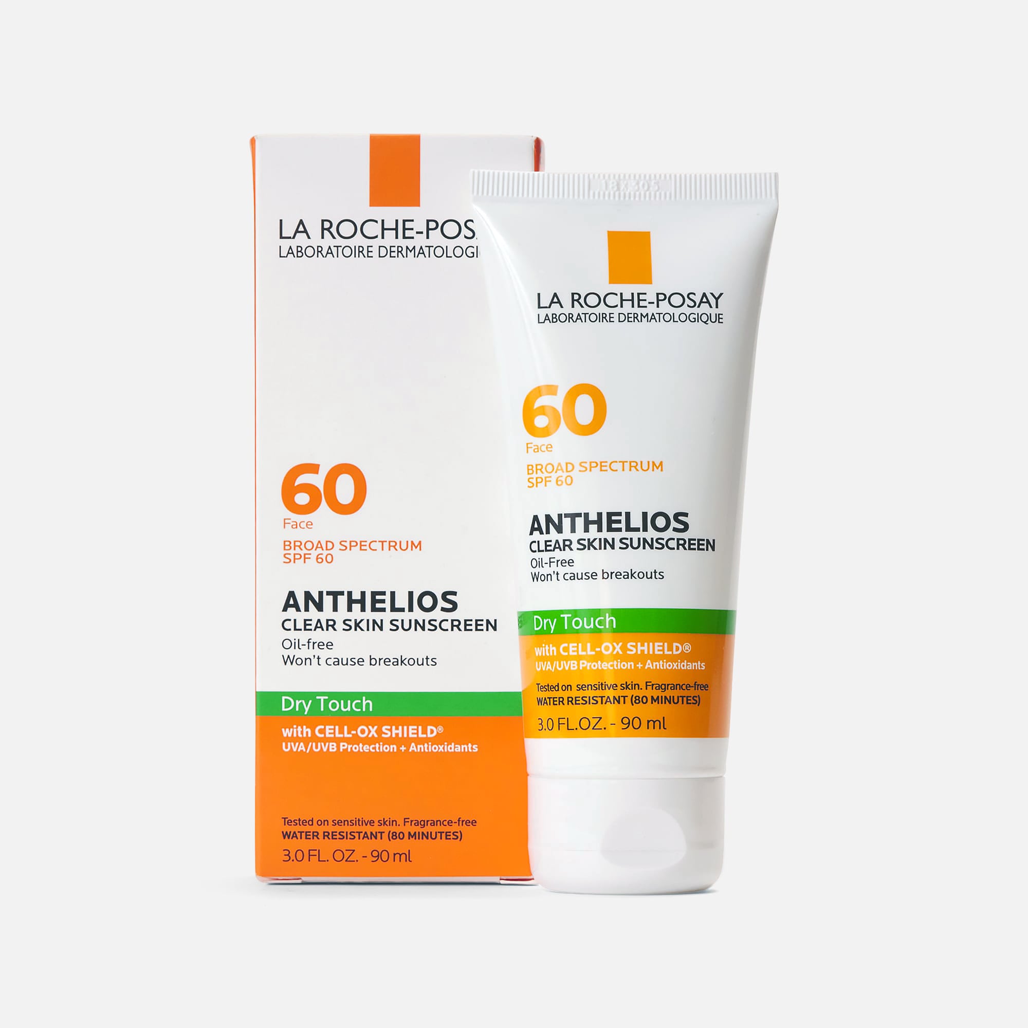 La Roche-Posay Anthelios Clear Skin, SPF 60, 1.07 oz, , large