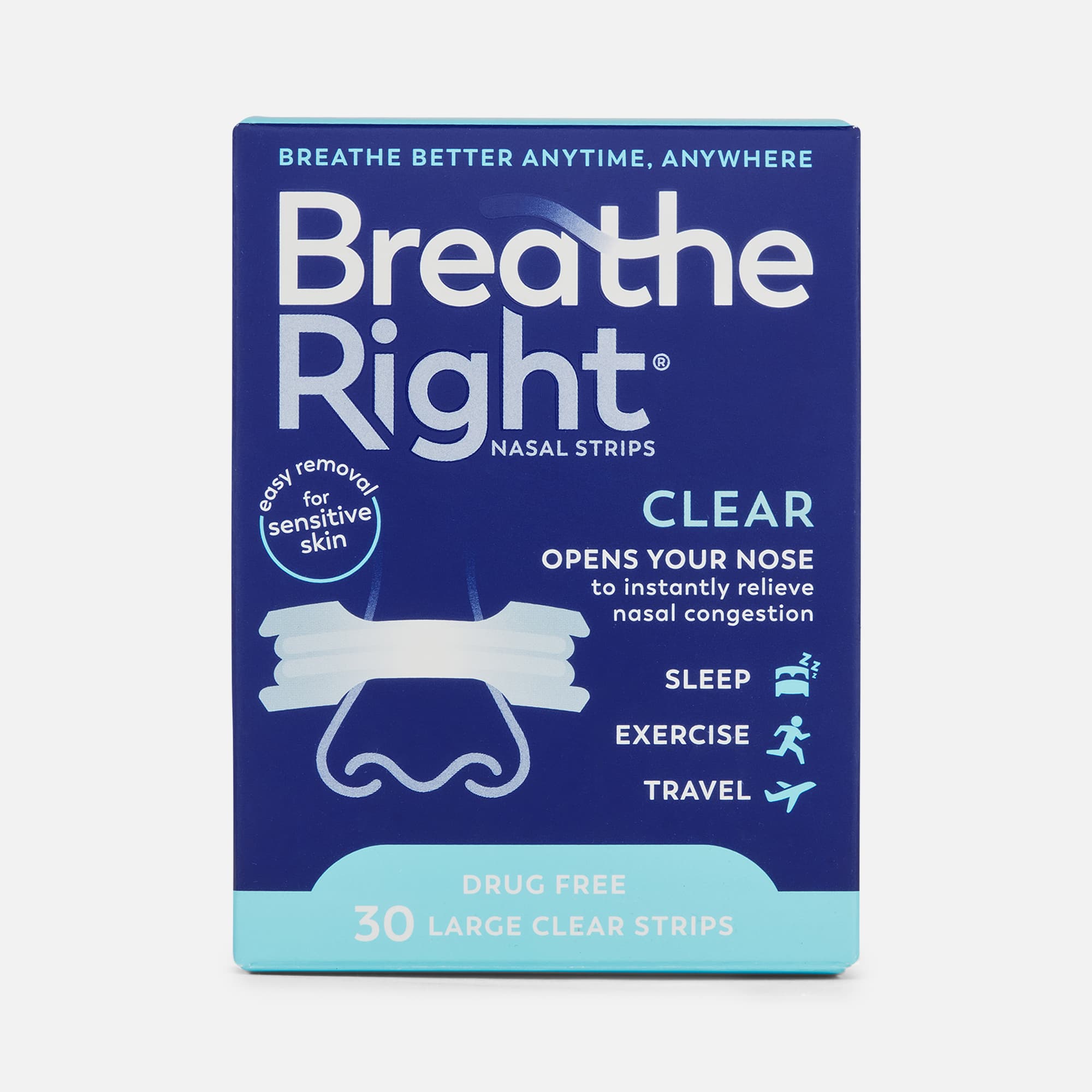 Breathe Right Strips, 30 ct., , large