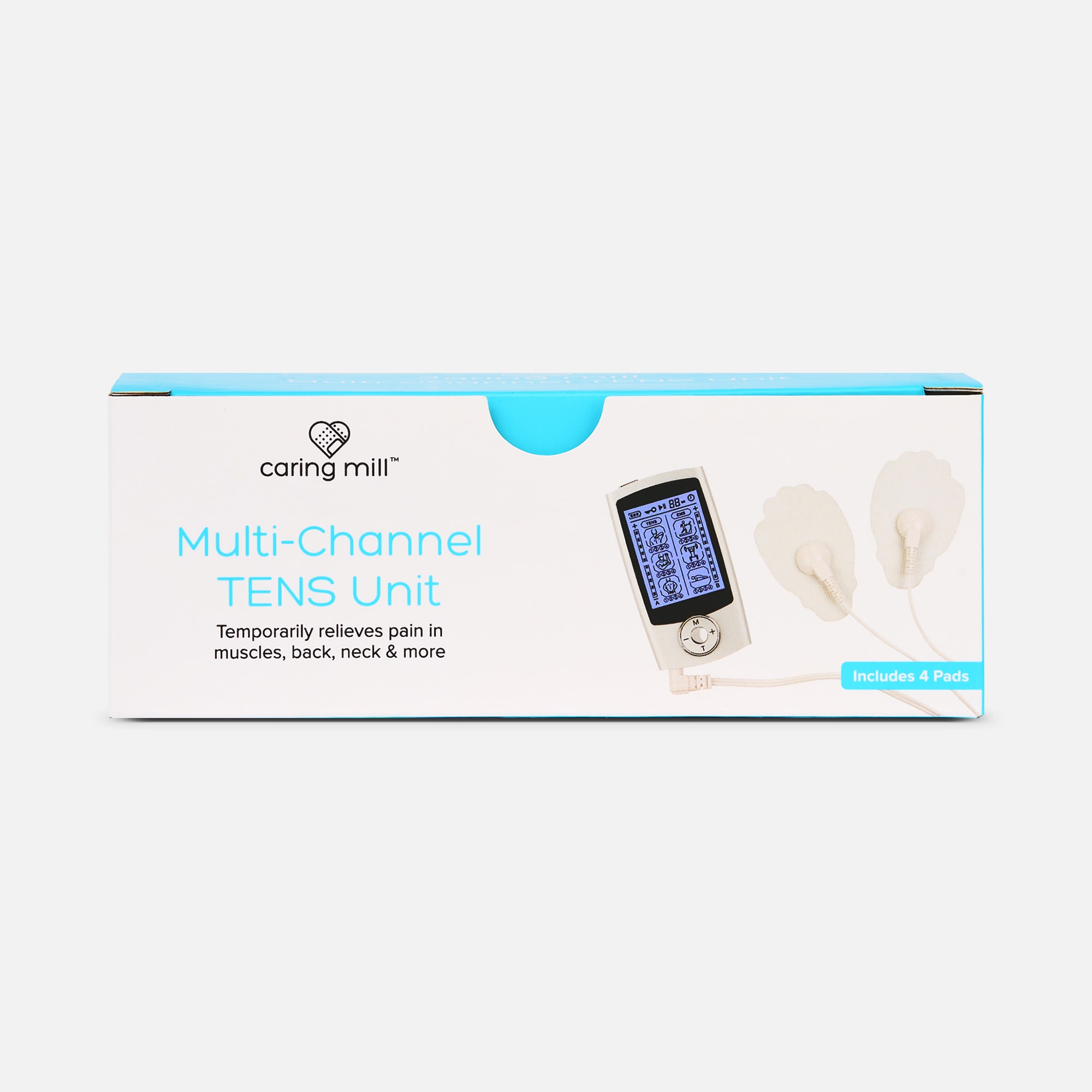 Caring Mill™ Multi-Channel Pain Relief Pro TENs Unit, , large