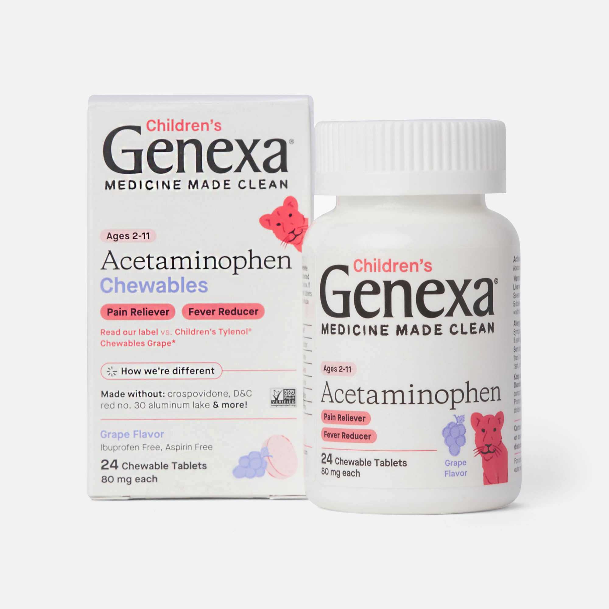 Genexa Children's Acetaminophen Chewable, 24 ct., , large