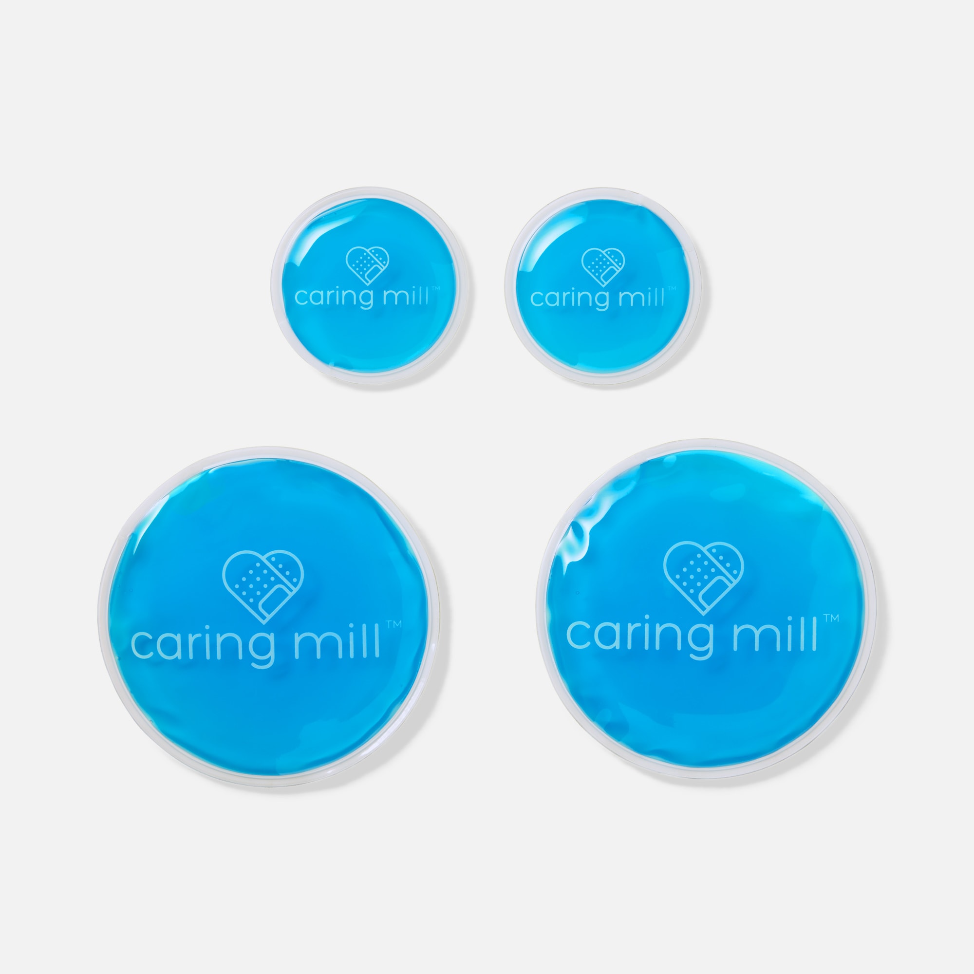 Caring Mill™ Self Sticking Reusable Ice Packs, Set of 4 (2 Large, 2 Mini), , large