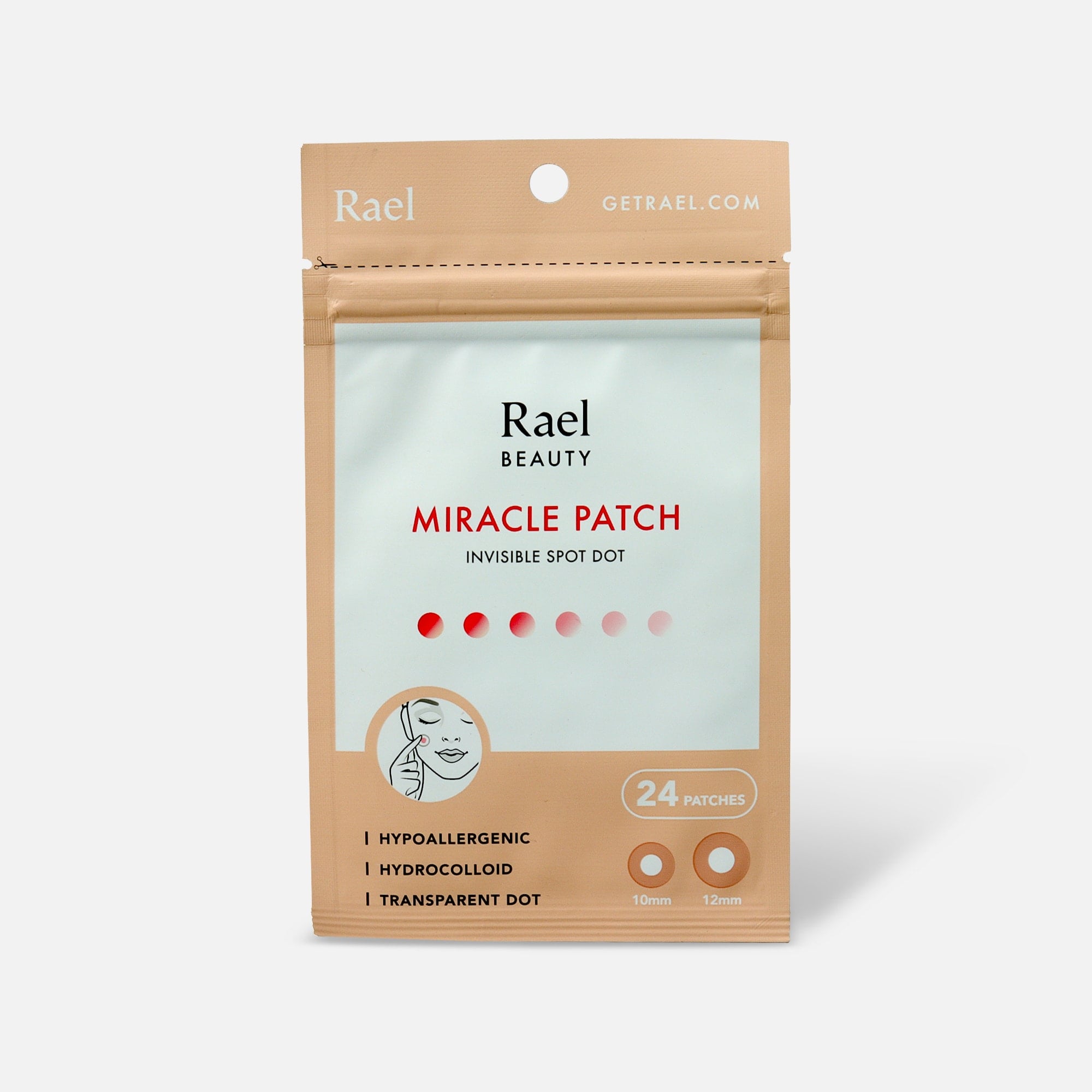Rael Beauty Miracle Patch Invisible Spot Dot, 24 ct.