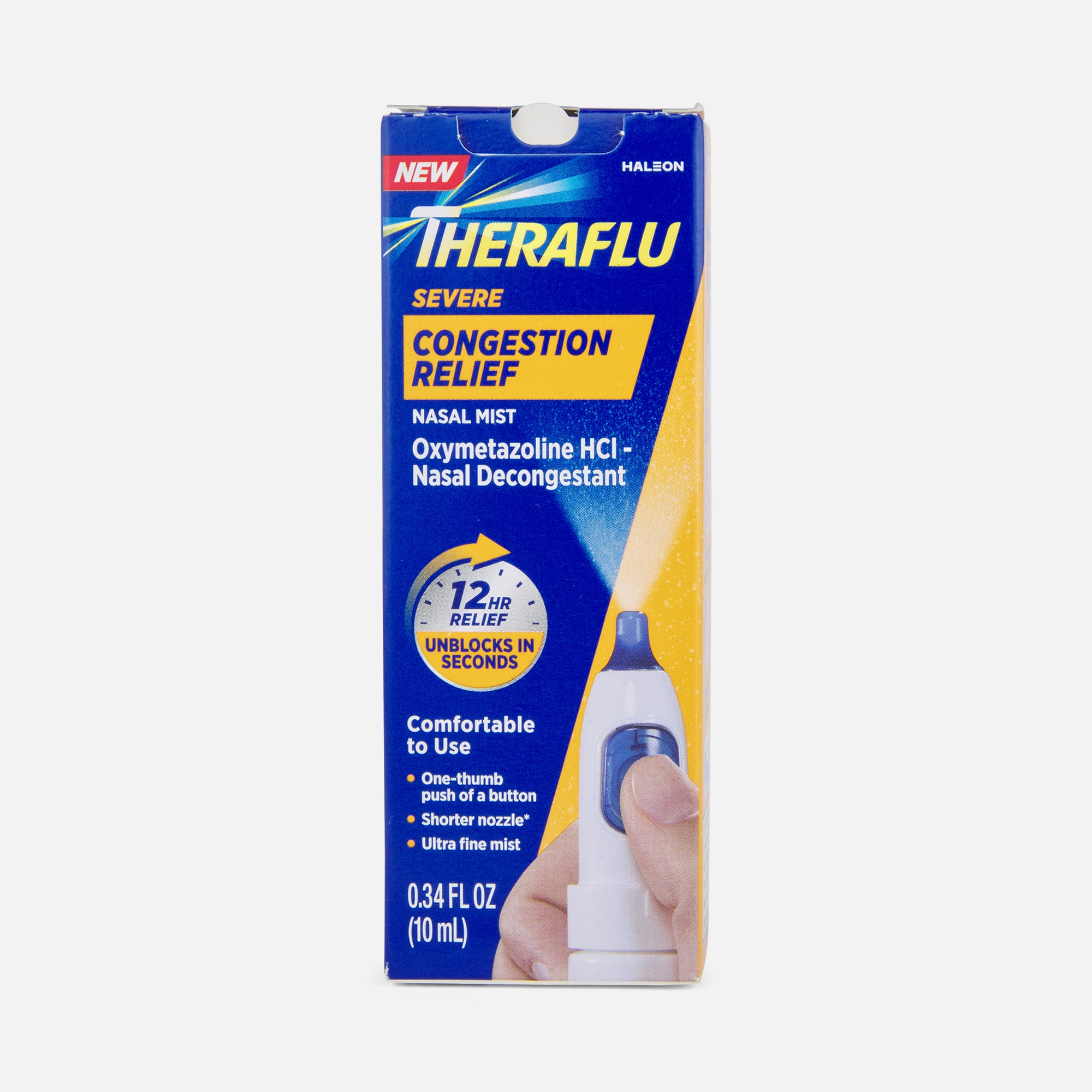 Theraflu Severe Congestion Relief Nasal Mist, 0.34 fl oz., , large