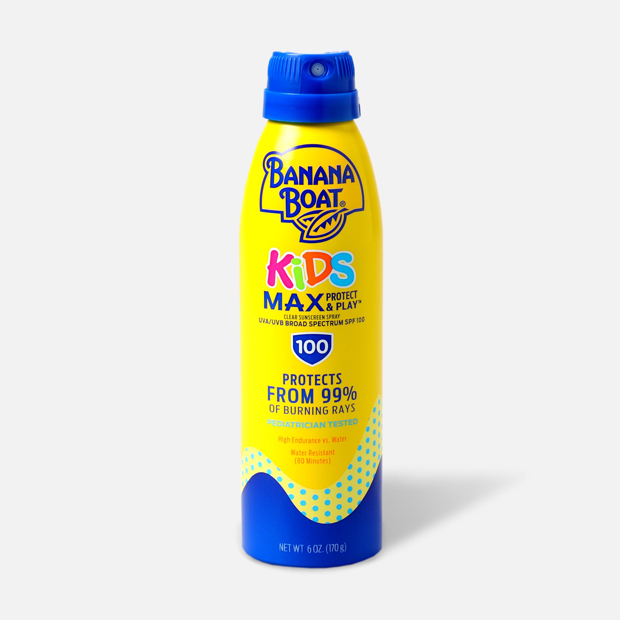 Banana Boat Kids MAX Protect and Play Continuous Spray Sunscreen, SPF 100, 6 fl oz., , large