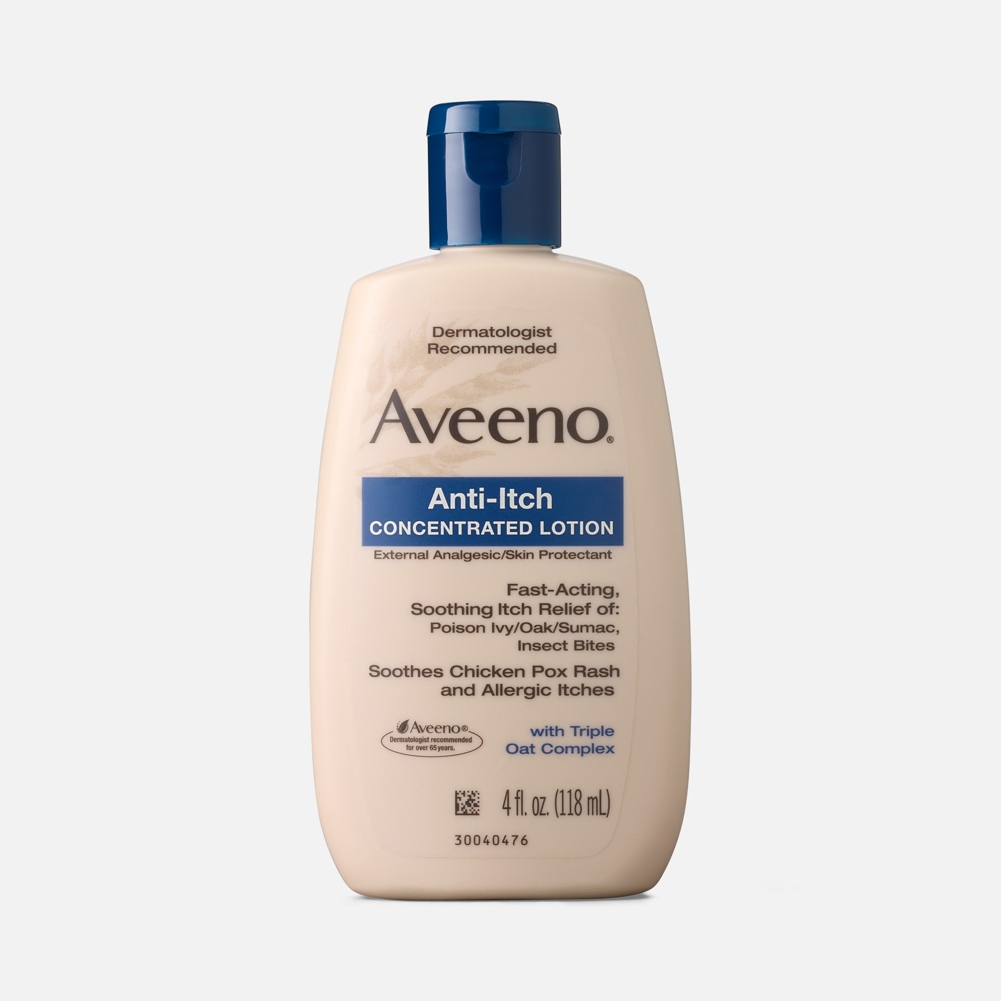 Aveeno Anti-Itch Concentrated Lotion with Calamine and Triple Oat Complex, 4 fl oz., , large
