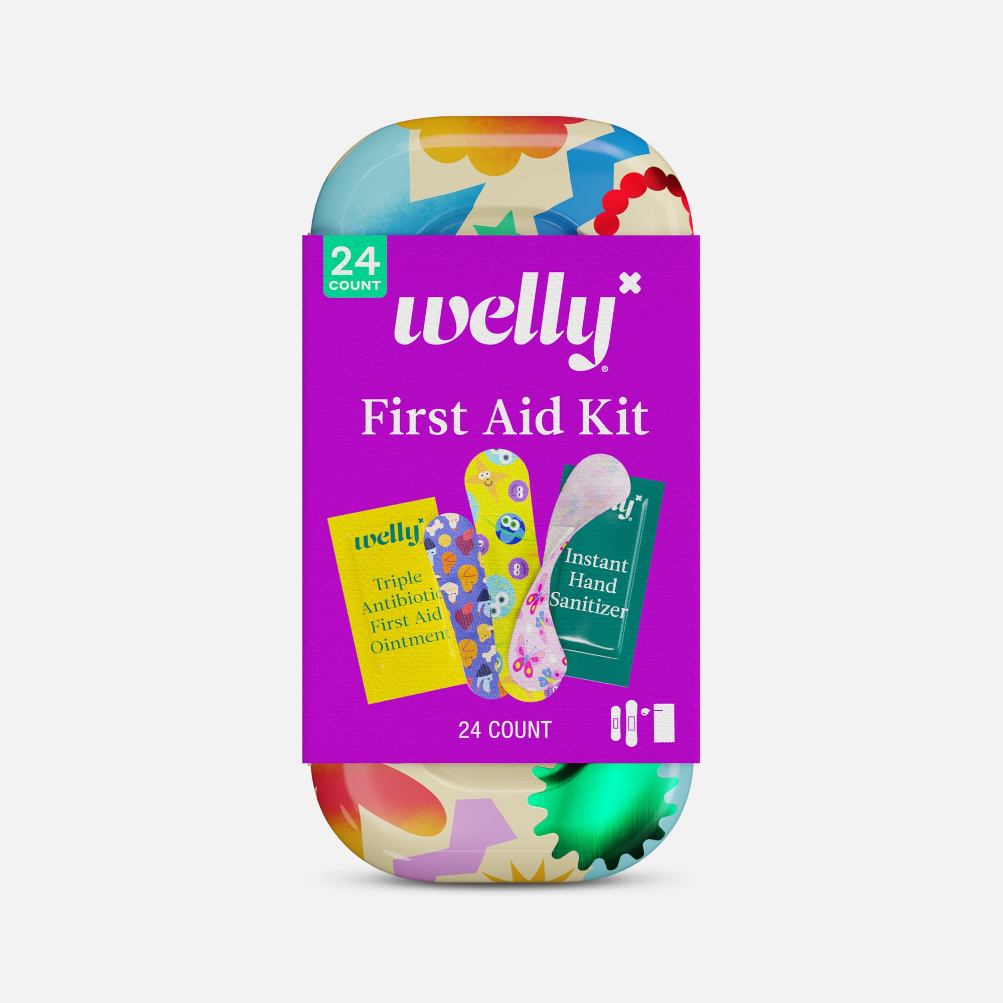 Welly Quick Fix Kit First Aid Travel Kit - 24 ct., , large