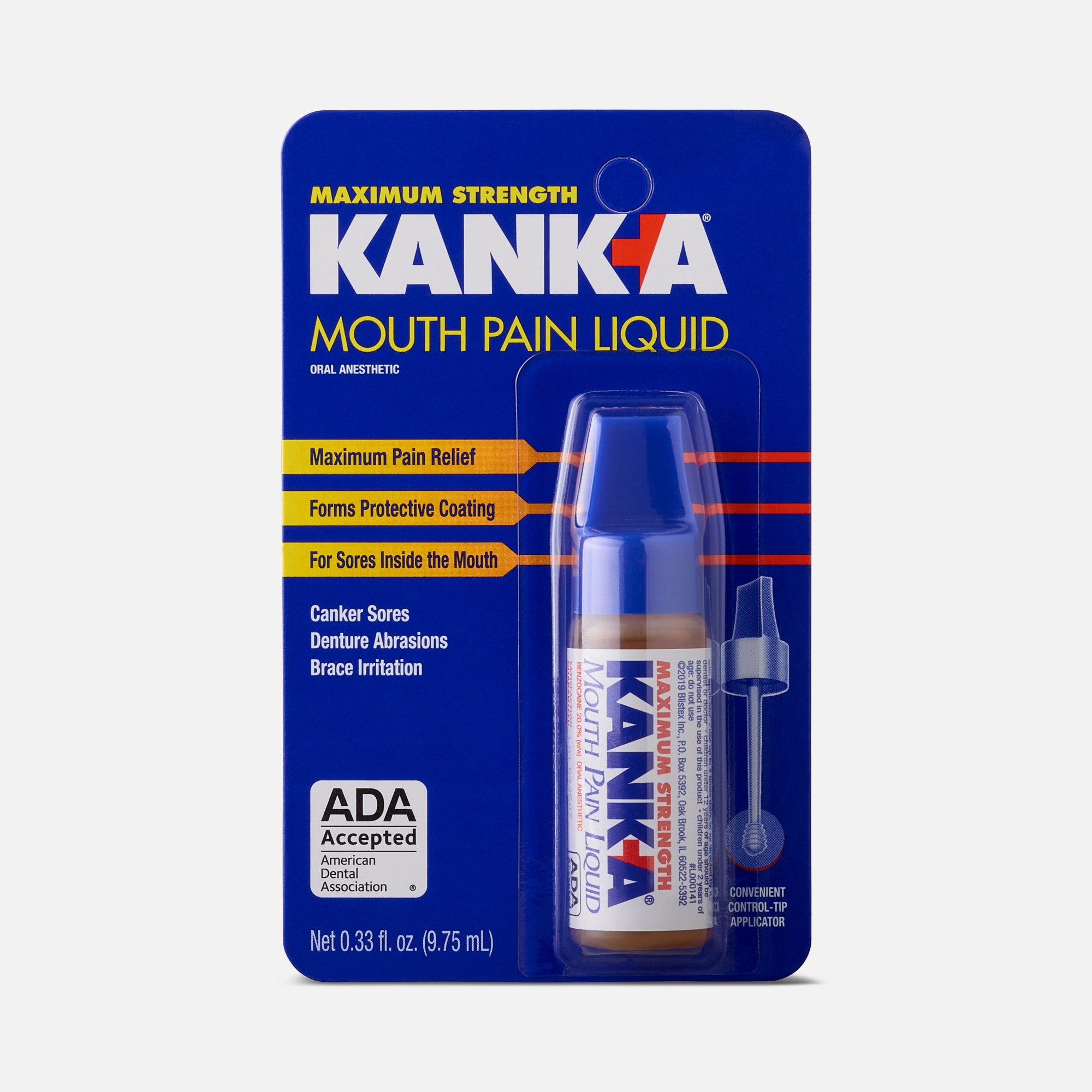 Kank-A Maxmium Strength Mouth Pain Liquid, , large